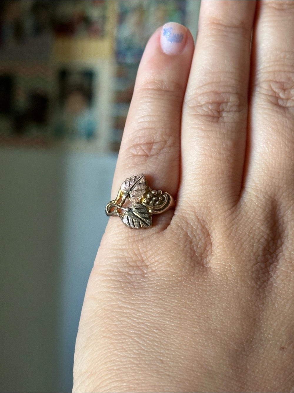 Vintage Black Hills 12K ring